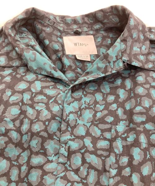 WTAPS（ダブルタップス）WTAPS (ダブルタップス) NIGHT VISION/SS/COTTON.SATIN.CAMO グリーン×ブラック サイズ:04の古着・服飾アイテム