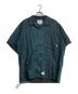 WTAPS（ダブルタップス）の古着「NIGHT VISION/SS/COTTON.SATIN.CAMO」｜グリーン×ブラック