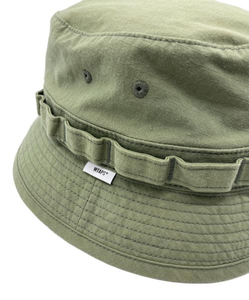 WTAPS（ダブルタップス）WTAPS (ダブルタップス) JUNGLE 02 HAT　23SS 　231HCDT-HT19 グリーン サイズ:03の古着・服飾アイテム