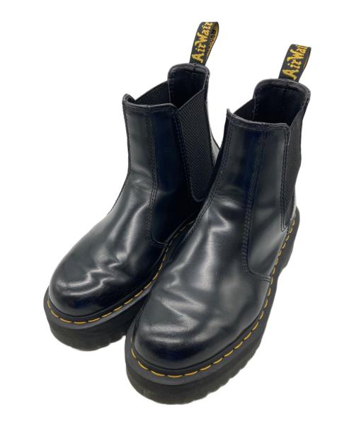 Dr.Martens（ドクターマーチン）Dr.Martens (ドクターマーチン) 2976 QUAD CHELSEA BOOT ブラック サイズ:UK5の古着・服飾アイテム