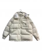 MONCLERモンクレール）の古着「KARAKORUM ダウンジャケット」｜オフホワイト