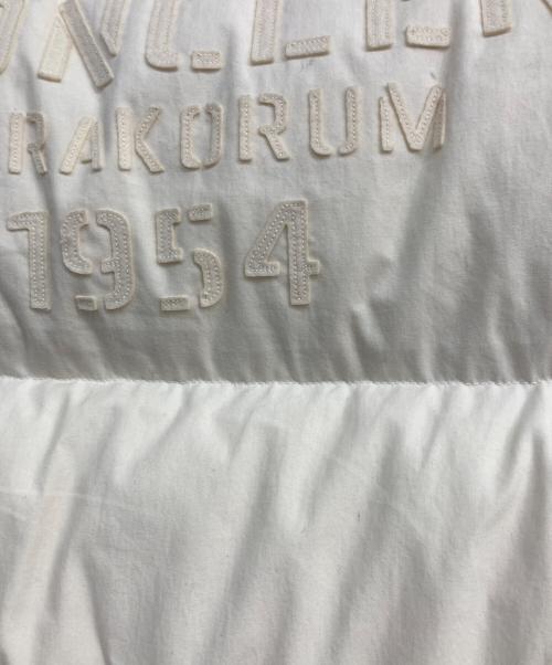 MONCLER（モンクレール）MONCLER (モンクレール) KARAKORUM ダウンジャケット オフホワイト サイズ:5の古着・服飾アイテム