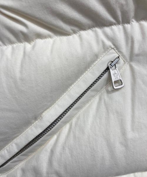 MONCLER（モンクレール）MONCLER (モンクレール) KARAKORUM ダウンジャケット オフホワイト サイズ:5の古着・服飾アイテム