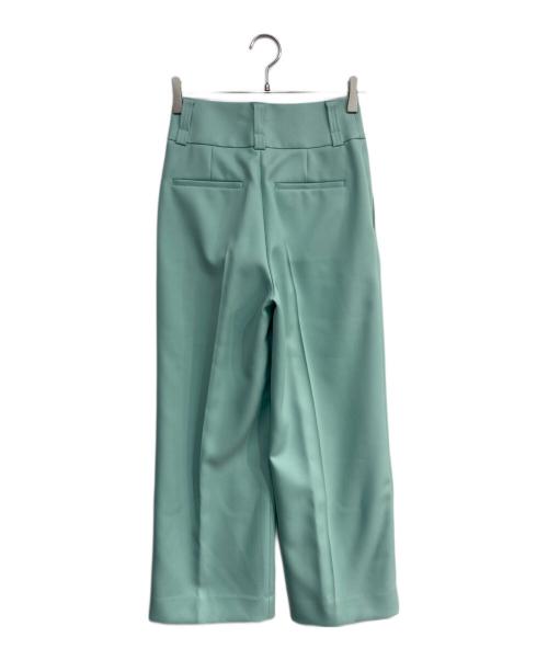 ANAYI（アナイ）ANAYI (アナイ) ブライトツイルDカンワイドパンツ　25SS グリーン サイズ:34の古着・服飾アイテム