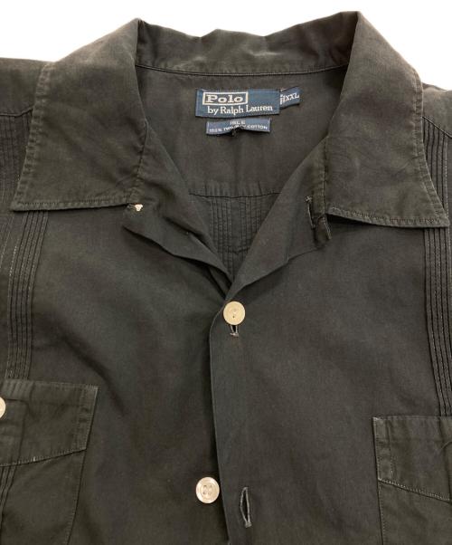 POLO RALPH LAUREN（ポロ・ラルフローレン）POLO RALPH LAUREN (ポロ・ラルフローレン) ISLE キューバシャツ ブラック サイズ:XXLの古着・服飾アイテム