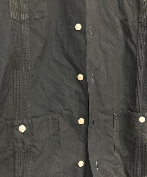 POLO RALPH LAUREN（ポロ・ラルフローレン）POLO RALPH LAUREN (ポロ・ラルフローレン) ISLE キューバシャツ ブラック サイズ:XXLの古着・服飾アイテム