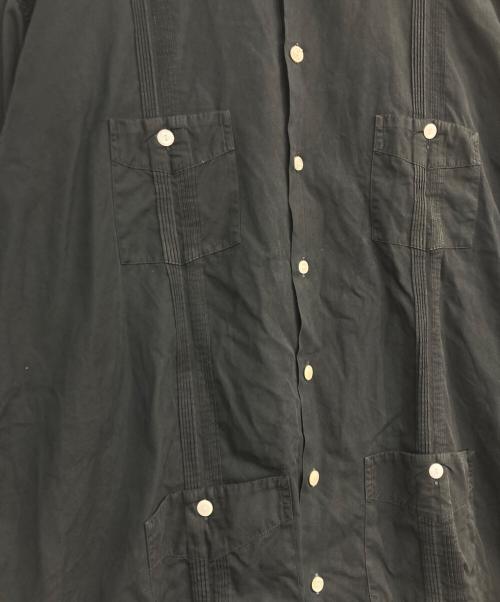 POLO RALPH LAUREN（ポロ・ラルフローレン）POLO RALPH LAUREN (ポロ・ラルフローレン) ISLE キューバシャツ ブラック サイズ:XXLの古着・服飾アイテム