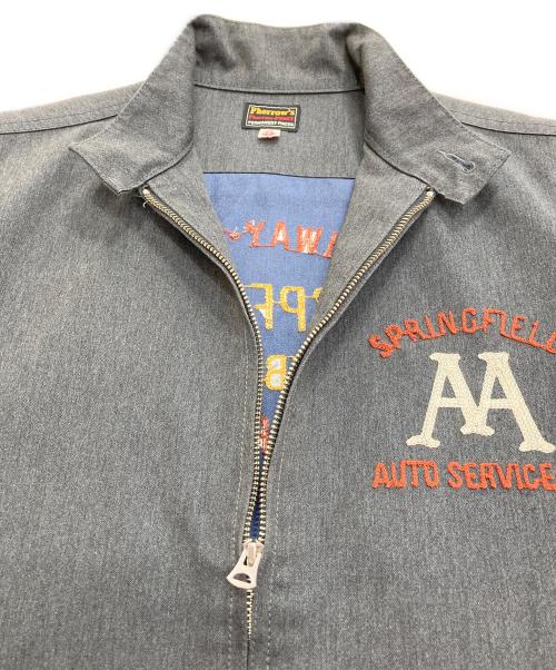 Pherrow's（フェローズ）PHERROW'S (フェローズ) スイングトップ グレー サイズ:Lの古着・服飾アイテム