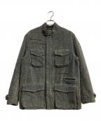 Porter Classicポータークラシック）の古着「Hand Work Mole Denim Jacket」｜グレー