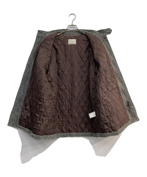 Porter Classic（ポータークラシック）Porter Classic (ポータークラシック) Hand Work Mole Denim Jacket グレー サイズ:Mの古着・服飾アイテム