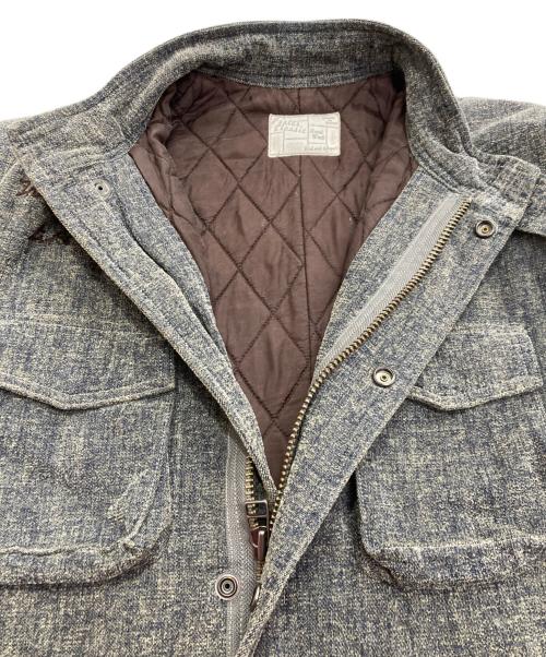 Porter Classic（ポータークラシック）Porter Classic (ポータークラシック) Hand Work Mole Denim Jacket グレー サイズ:Mの古着・服飾アイテム