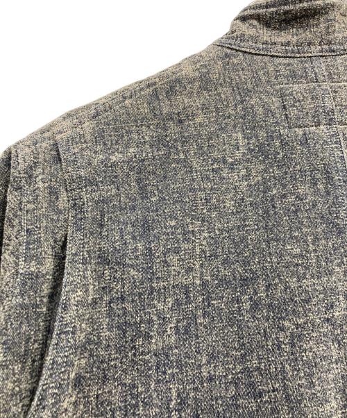 Porter Classic（ポータークラシック）Porter Classic (ポータークラシック) Hand Work Mole Denim Jacket グレー サイズ:Mの古着・服飾アイテム