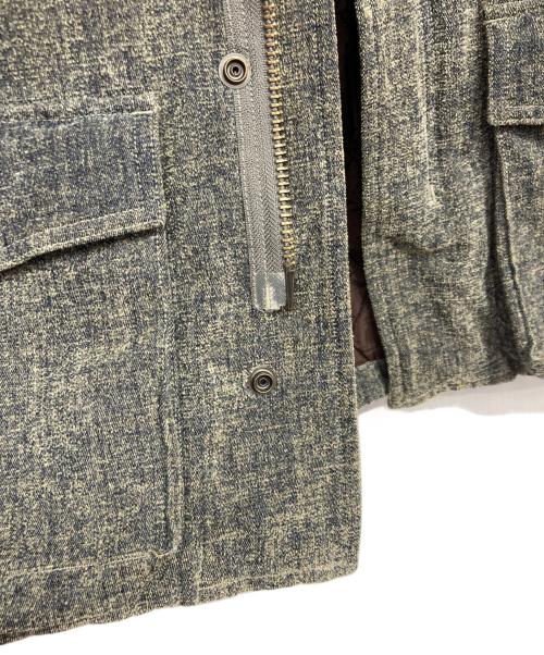 Porter Classic（ポータークラシック）Porter Classic (ポータークラシック) Hand Work Mole Denim Jacket グレー サイズ:Mの古着・服飾アイテム