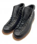 CHIPPEWAチペワ）の古着「5インチ ブリッジマン レーストゥトゥブーツ」｜ブラック