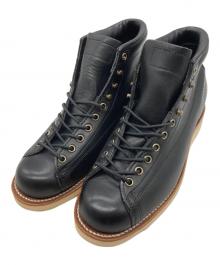 CHIPPEWA（チペワ）の古着「5インチ ブリッジマン レーストゥトゥブーツ」｜ブラック