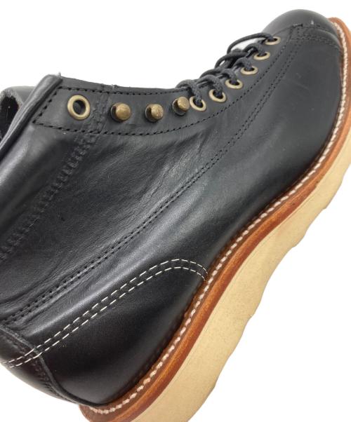 CHIPPEWA（チペワ）CHIPPEWA (チペワ) 5インチ ブリッジマン レーストゥトゥブーツ ブラック サイズ:24.8の古着・服飾アイテム