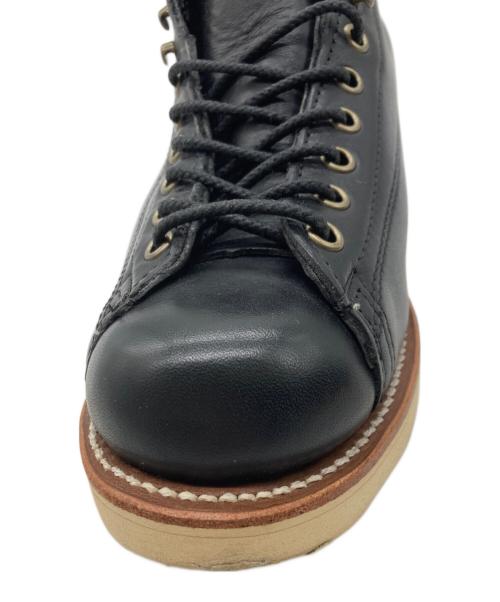 CHIPPEWA（チペワ）CHIPPEWA (チペワ) 5インチ ブリッジマン レーストゥトゥブーツ ブラック サイズ:24.8の古着・服飾アイテム