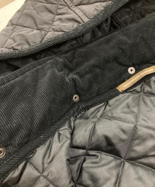 MACKINTOSH LONDON（マッキントッシュ ロンドン）MACKINTOSH LONDON (マッキントッシュ ロンドン) キルティングジャケット ブラック サイズ:36の古着・服飾アイテム