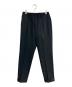 +CLOTHET（クロスクローゼット）の古着「Matte Twist Easy Trousers　(マットツイスト ダブルジャージー)」｜ブラック