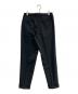 +CLOTHET (クロスクローゼット) Matte Twist Easy Trousers　(マットツイスト ダブルジャージー) ブラック サイズ:1：6000円