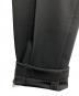 中古・古着 +CLOTHET (クロスクローゼット) Matte Twist Easy Trousers　(マットツイスト ダブルジャージー) ブラック サイズ:1：6000円