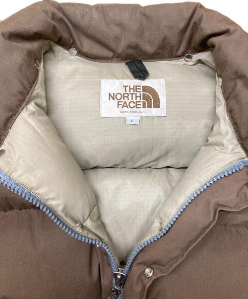 THE NORTH FACE（ザ ノース フェイス）THE NORTH FACE (ザ ノース フェイス) リップストップダウンジャケット ブラウン サイズ:Lの古着・服飾アイテム