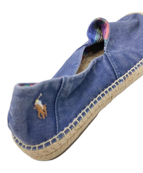 POLO RALPH LAUREN（ポロ・ラルフローレン）POLO RALPH LAUREN (ポロ・ラルフローレン) エスパドリーユ インディゴ サイズ:US 8の古着・服飾アイテム