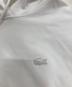 中古・古着 LACOSTE (ラコステ) クールマックスミラノリブパーカ ホワイト サイズ:40：5000円