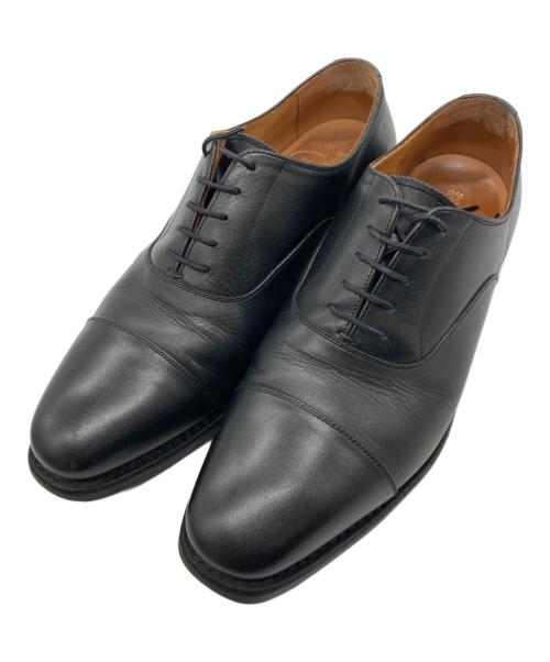 SCOTCH GRAIN（スコッチグレイン）SCOTCH GRAIN (スコッチグレイン) ストレートチップシューズ ブラック サイズ:25.5㎝の古着・服飾アイテム