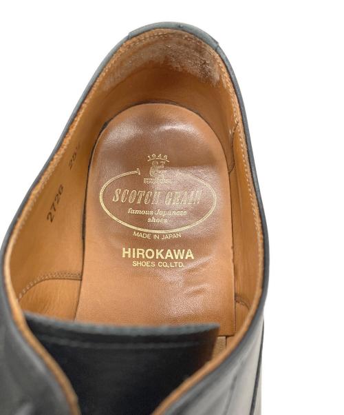 SCOTCH GRAIN（スコッチグレイン）SCOTCH GRAIN (スコッチグレイン) ストレートチップシューズ ブラック サイズ:25.5㎝の古着・服飾アイテム