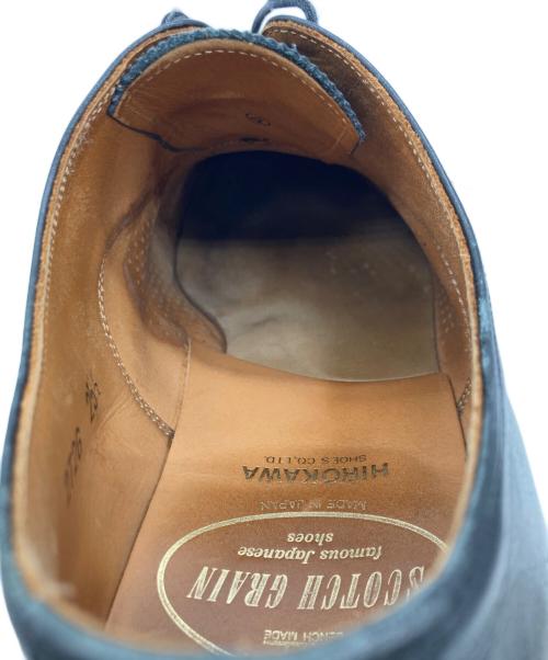 SCOTCH GRAIN（スコッチグレイン）SCOTCH GRAIN (スコッチグレイン) ストレートチップシューズ ブラック サイズ:25.5㎝の古着・服飾アイテム