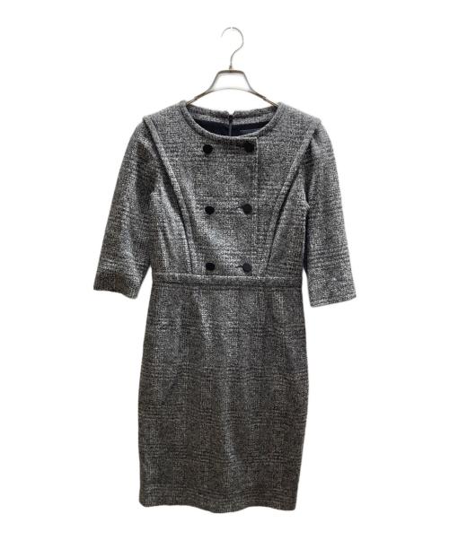 GUCCI（グッチ）GUCCI (グッチ) ウールワンピース グレー サイズ:Freeの古着・服飾アイテム