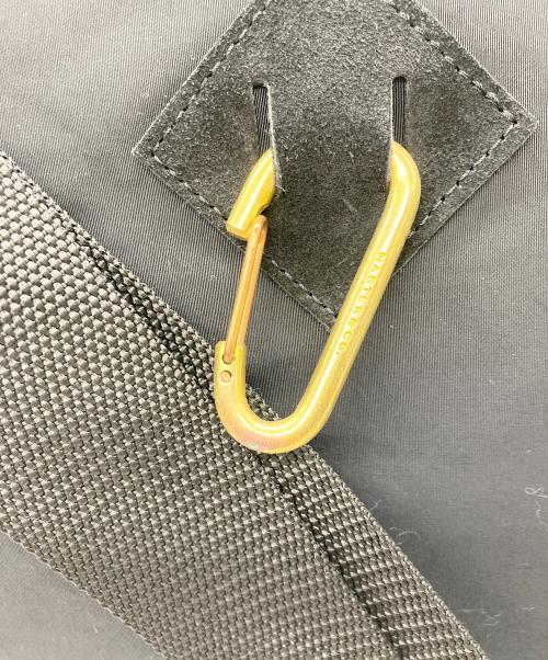 MASTER&CO.（マスターアンドコー）MASTER&CO. (マスターアンドコー) 60/40 CLOTH SHOULDER BAG with KARABINER ブラックの古着・服飾アイテム