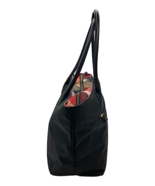 BLUE LABEL CRESTBRIDGE（ブルーレーベルクレストブリッジ）BLUE LABEL CRESTBRIDGE (ブルーレーベルクレストブリッジ) トートバッグ ブラックの古着・服飾アイテム