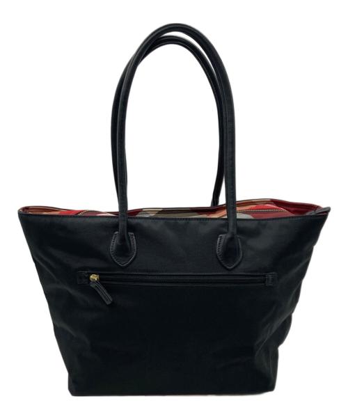 BLUE LABEL CRESTBRIDGE（ブルーレーベルクレストブリッジ）BLUE LABEL CRESTBRIDGE (ブルーレーベルクレストブリッジ) トートバッグ ブラックの古着・服飾アイテム