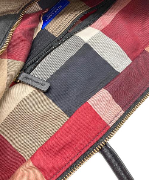 BLUE LABEL CRESTBRIDGE（ブルーレーベルクレストブリッジ）BLUE LABEL CRESTBRIDGE (ブルーレーベルクレストブリッジ) トートバッグ ブラックの古着・服飾アイテム