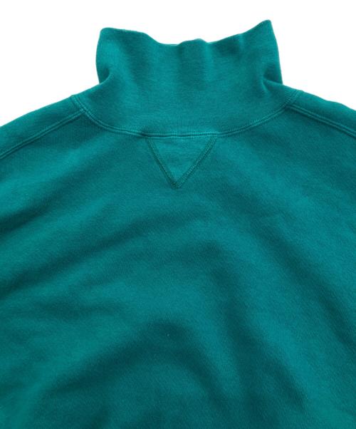 L.L.Bean（エルエルビーン）L.L.Bean (エルエルビーン) RUSSELL ATHLETIC (ラッセルアスレチック) ハイネックスウェット　80‘s　USA製  グリーン サイズ:Lの古着・服飾アイテム