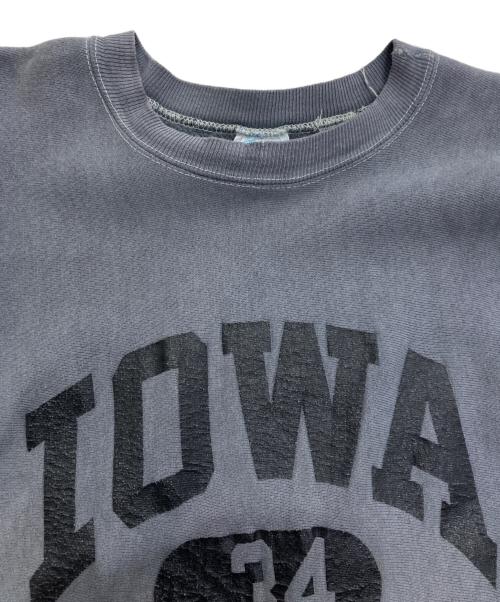 Champion（チャンピオン）Champion (チャンピオン) リバースウィーブ IOWAナンバリングスウェット　90‘s 刺繍タグ USA製  グレー サイズ:XXLの古着・服飾アイテム