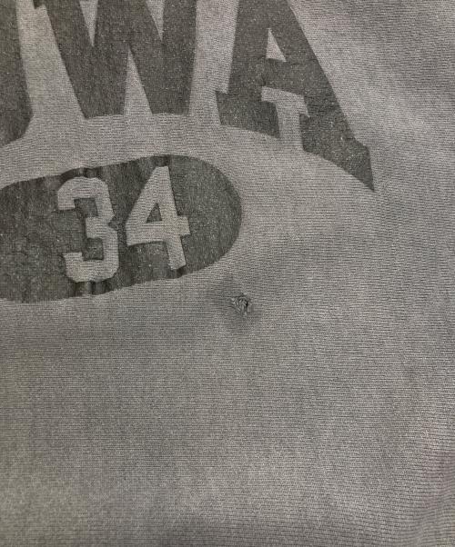 Champion（チャンピオン）Champion (チャンピオン) リバースウィーブ IOWAナンバリングスウェット　90‘s 刺繍タグ USA製  グレー サイズ:XXLの古着・服飾アイテム