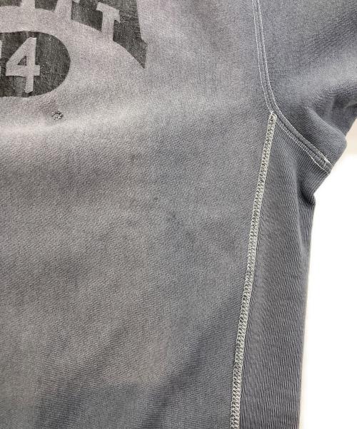 Champion（チャンピオン）Champion (チャンピオン) リバースウィーブ IOWAナンバリングスウェット　90‘s 刺繍タグ USA製  グレー サイズ:XXLの古着・服飾アイテム