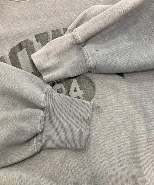 Champion（チャンピオン）Champion (チャンピオン) リバースウィーブ IOWAナンバリングスウェット　90‘s 刺繍タグ USA製  グレー サイズ:XXLの古着・服飾アイテム