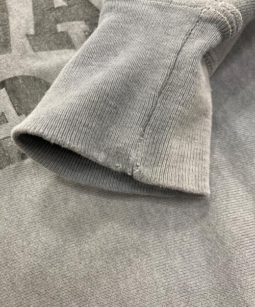 Champion（チャンピオン）Champion (チャンピオン) リバースウィーブ IOWAナンバリングスウェット　90‘s 刺繍タグ USA製  グレー サイズ:XXLの古着・服飾アイテム