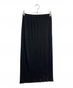 PLEATS PLEASEプリーツプリーズ）の古着「プリーツスカート　BASICS　PP05JG112」｜ブラック