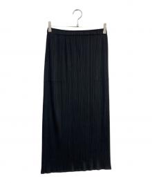 PLEATS PLEASE（プリーツプリーズ）の古着「プリーツスカート　BASICS　PP05JG112」｜ブラック