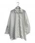 me ISSEY MIYAKE（ミーイッセイ ミヤケ）の古着「ANGLE PLEATS SHIRT」｜ホワイト