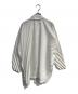 me ISSEY MIYAKE (ミーイッセイ ミヤケ) ANGLE PLEATS SHIRT ホワイト サイズ:Free：18000円