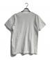 PLAY COMME des GARCONS (プレイコムデギャルソン) ラインストーンハートワッペンTシャツ ホワイト サイズ:S：8000円