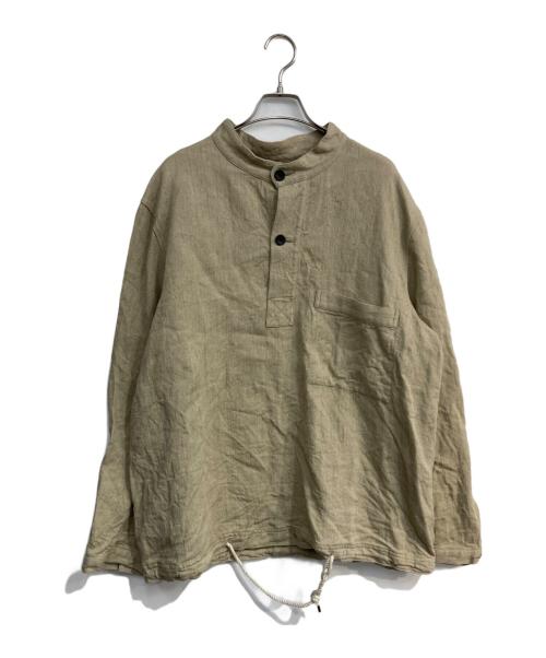 SUS-SOUS（シュス）SUS-SOUS (シュス) GERMAN NAVY SMOCK 7　西谷工房 　01-SS00503 ベージュ サイズ:9の古着・服飾アイテム