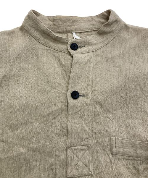 SUS-SOUS（シュス）SUS-SOUS (シュス) GERMAN NAVY SMOCK 7　西谷工房 　01-SS00503 ベージュ サイズ:9の古着・服飾アイテム