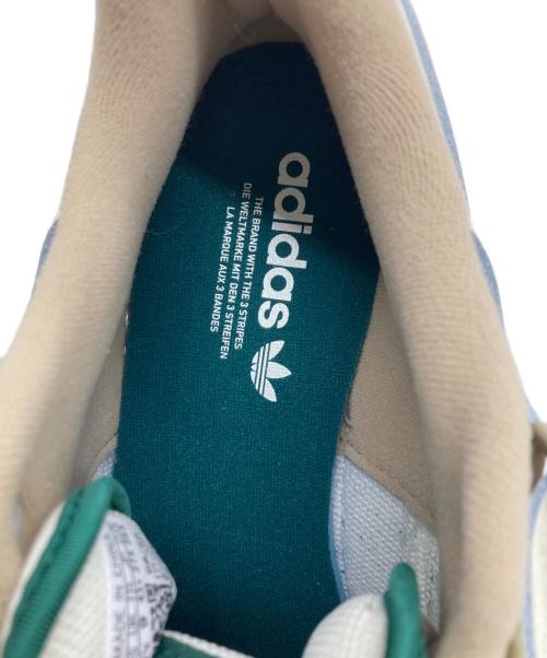 adidas（アディダス）adidas (アディダス) ローカットスニーカー アイボリー×グリーン サイズ:27.5cm 未使用品の古着・服飾アイテム